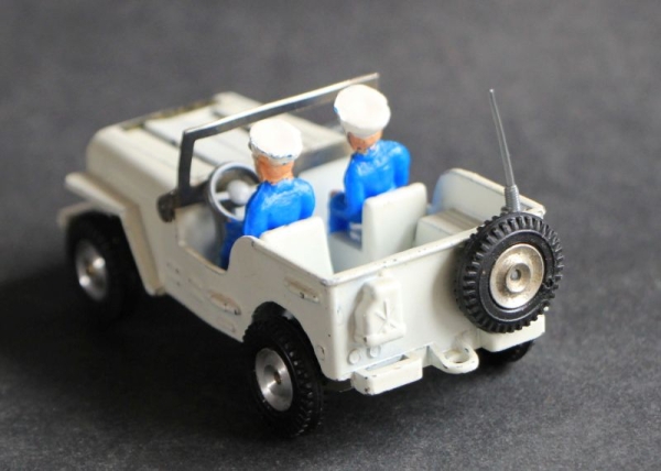 Gama Willys Jeep Policecar 1963 DieCast Model (0616)
